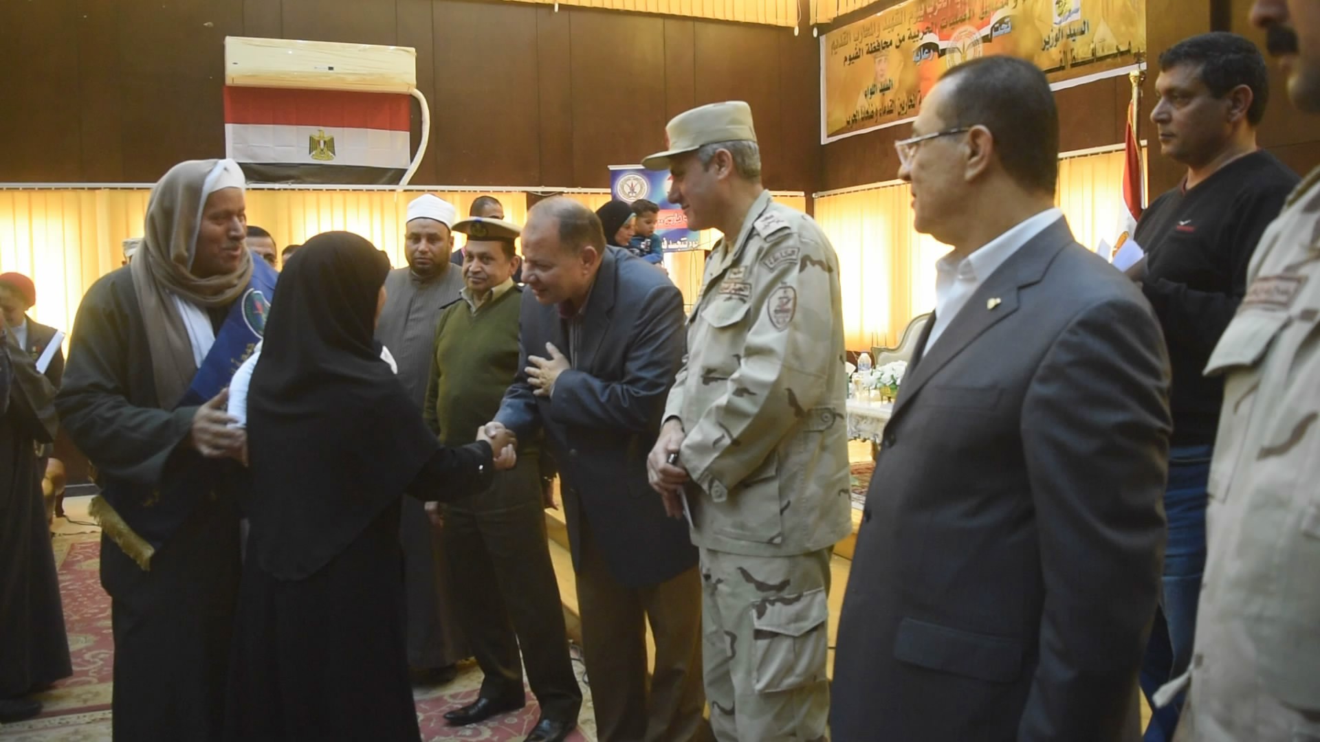 الفيوم تحتفل بيوم الشهيد 